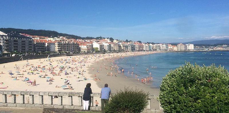 Atico A Pie De Playa Portonovo Apartamento Sanxenxo Exterior foto
